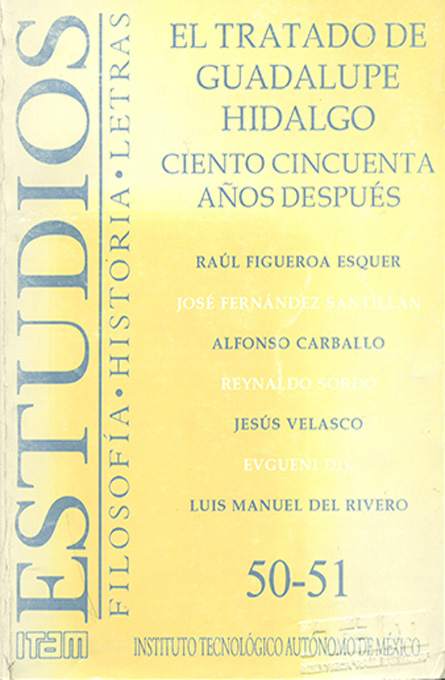 Portada de la revista estudios 50-51, otoño 1997 - invierno 1998